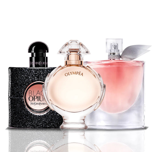 Zestaw 3 Perfum | Black Opium + Olympea + La Vie Est Belle 100 ml